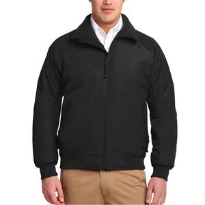 NEW MENS Port Authority Jacket - True Black/True Black size: S